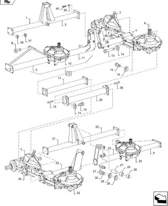 87472128 - коробка привода